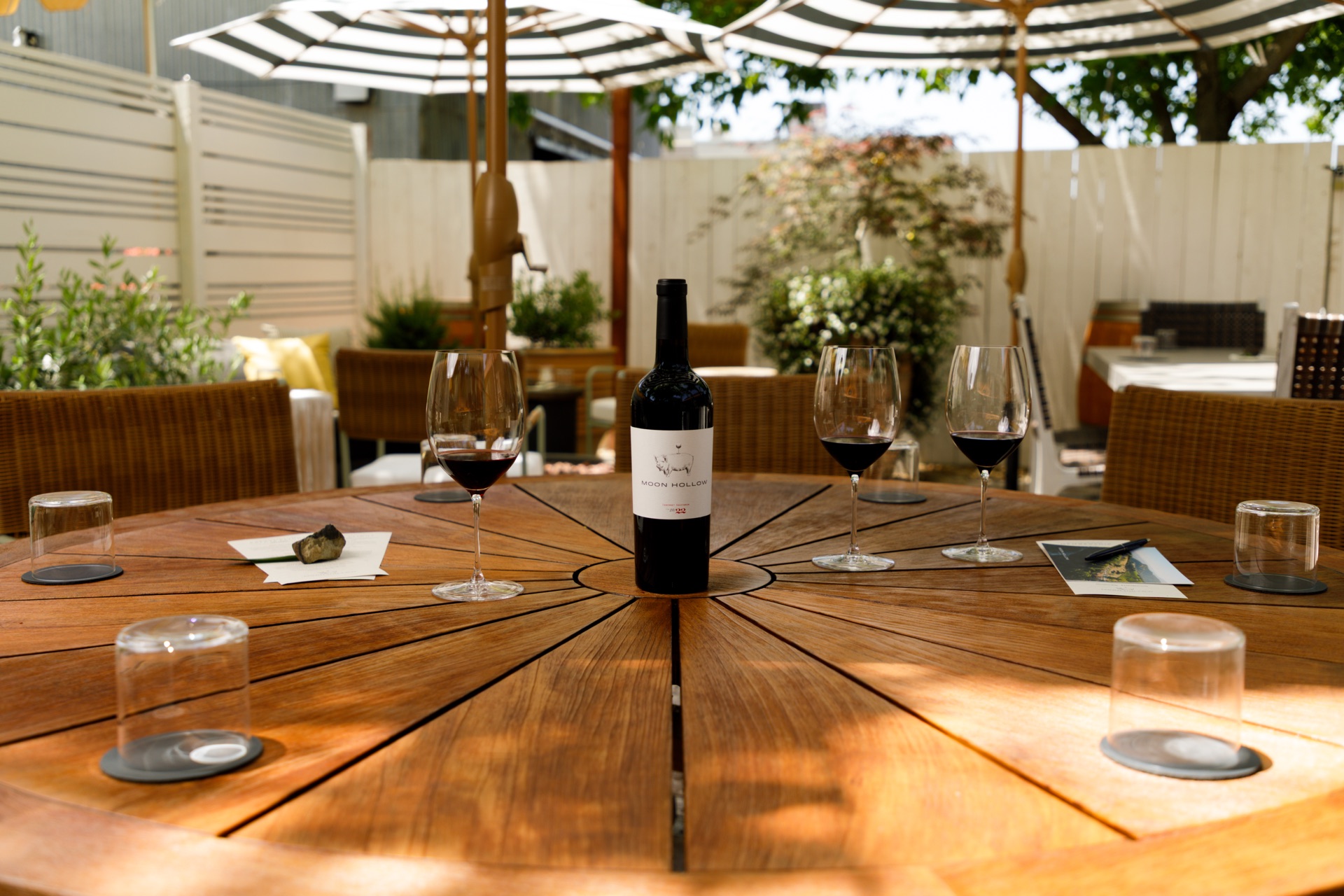 Moon Hollow Member Garden Patio